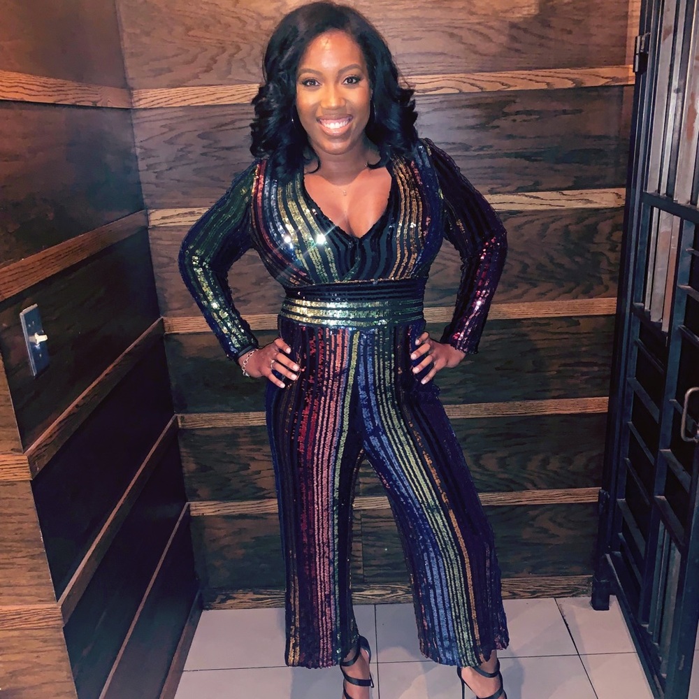 Taste the Rainbow Sequin Jumpsuit